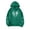 LL7-Army Green, variant on Girls Full Zip Hooded Jacket, Long Sleeve Loose Sweatshirt, Heart Spider Web Graphic Outerwear with Kangaroo Pockets for Big Girls, Sizes 5-14 Years & Plus