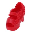 thumbnail image 2 of Zapatos de Muñeca Baoblaze accesorios de ropa rojo Zapatos forma para muñecas Blythe 1/6 Zapatos de tacón alto, 2 of 5