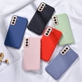 thumbnail image 3 of Samsung Galaxy S21 Plus S22 Funda Delgada De Silicona Líquida Suave Protectora Mate Ultra S22 S21Plus 5G Para Teléfono, 3 of 4