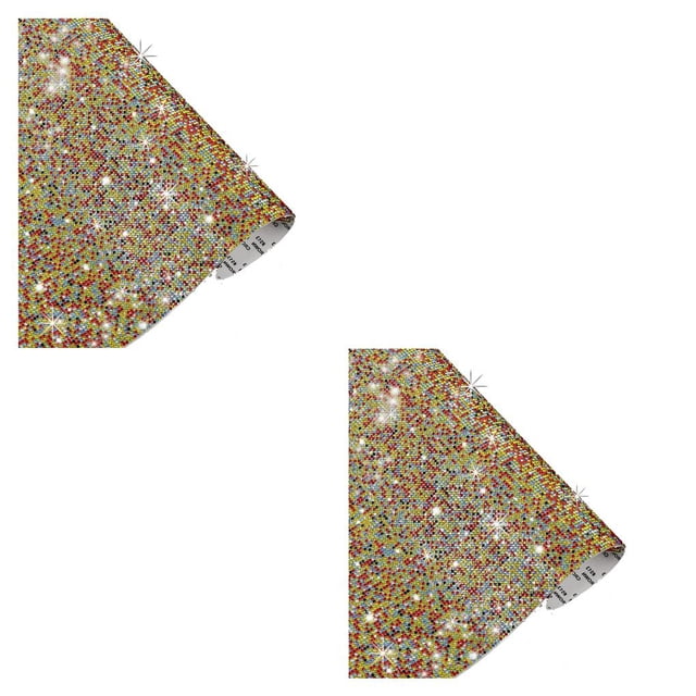 Sidaley Rhinestone Ribbon Bling with Good Craftsmanship Packaging Car Sticker Kit Glitter Gift Decorative Supplies Decorations for Phone Type2 NO2 Sidaley CBP224120