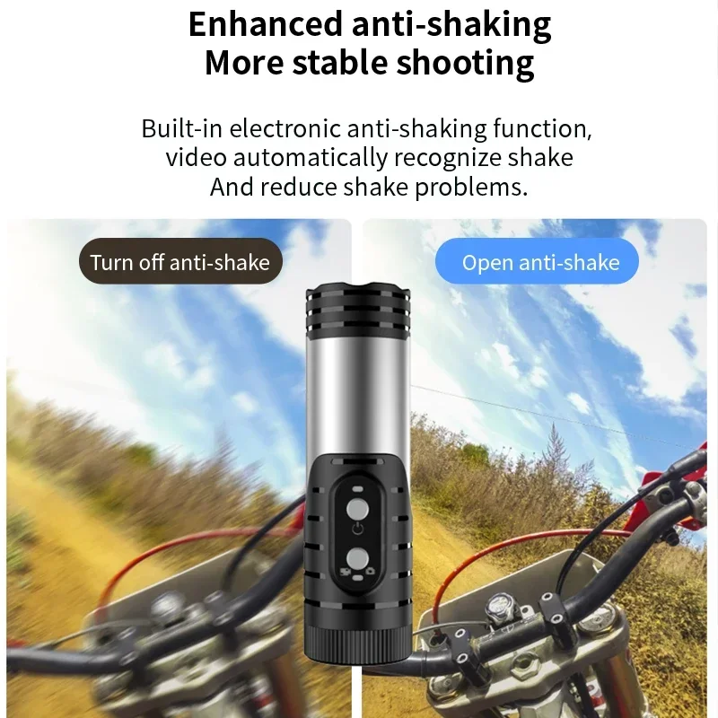 4K Action Camera Waterproof Bike Motorcycle Helmet Camera Anti Shake Sport DV Wireless WiFi Video Recorder Cam For Car