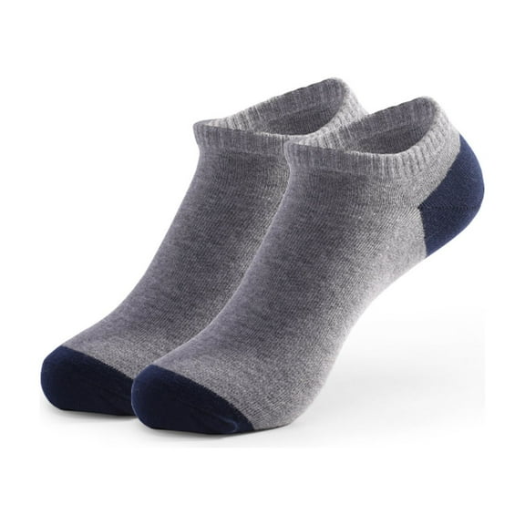 Lilgiuy Men's Summer Thin Short Socks Cotton Shallow Cotton Socks Fall Fashion for 2022 Spring Winter