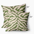 thumbnail image 3 of 26" x 26" Simply Daisy Animal Stripe Decorative Throw Pillow, 3 of 3