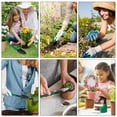thumbnail image 3 of Garden Tools Set,10 Pieces Gardening Tools, Ergonomic Handle Trowel Rake Weeder Pruner Shears Sprayer, Garden Hand Tools with Carrying Case Gardening Gifts for Women, 3 of 7