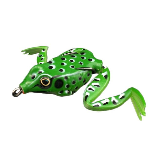 Yuarrent de rana de 5cm, anzuelo colorido, anzuelo de pesca, señuelo, pececillo, pez salmón, señuelo, trucha, cebo Artificial Pescar B