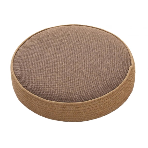 Cojín de asiento de Cojín de asiento de estilo japonés Cojín de meditación tradicional multifuncional Cojín de piso para sala de estar interior a pequeño estilo L