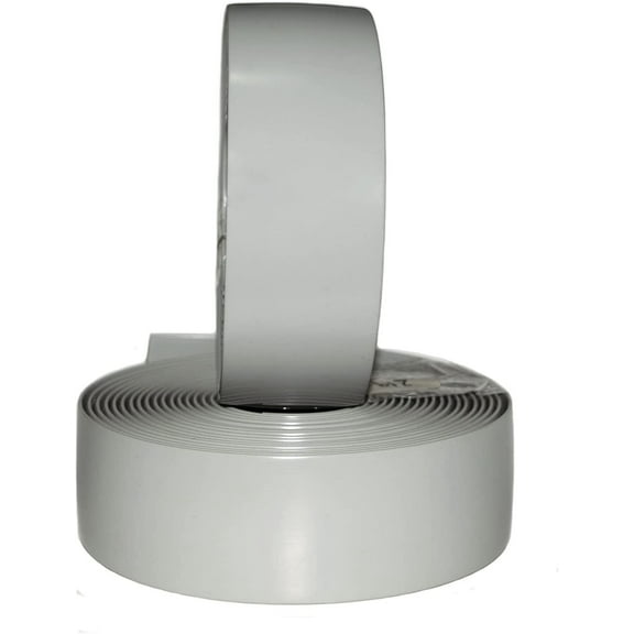 3/4" Wide Vinyl Chair Strap Repair & Replacement Matte Finish for Patio Pool Lawn Garden Furniture 20' Durable Roll - Best for Strapping, Repair & Restoration Gray #219