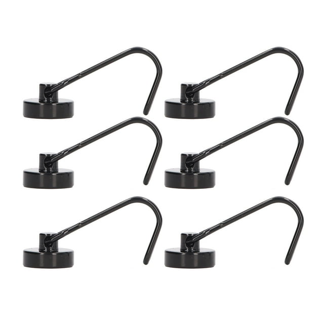6Pcs Swing Crochets, Petite Lumière Stable Crochets Rack pour un Stockage Facile avec une Aspiration Exceptionnelle, Large Application pour Cuisine, Studio, Dortoir, Salle de Bains