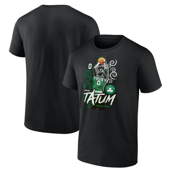 Men's Jayson Tatum Black Boston Celtics Competitor T-Shirt