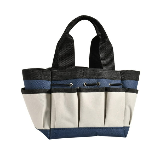 Bolsa de almacenamiento de herramientas de jardín BLESIY bolso de mano engrosado Azul S