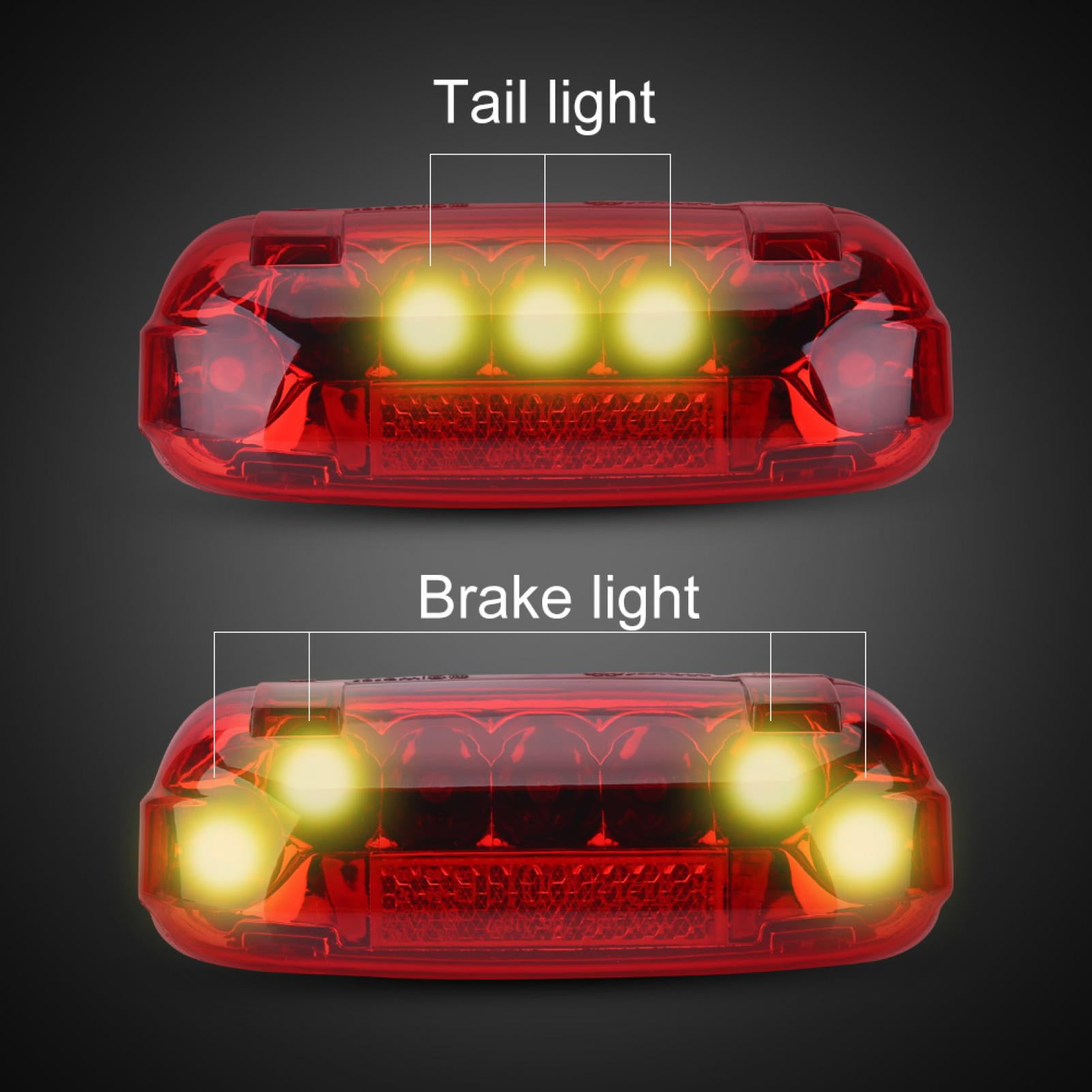 Zerodis Bicycle Brake Light, Sturdy And Durable Electric Bicycle Rear