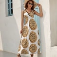 thumbnail image 5 of Chocolate Chip Cookie Sleeveless Dress Summer Women Clothes Dress for Pregnant Women Dresses, 5 of 9