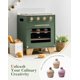 thumbnail image 5 of Juego de cocina Toy Oven Play ROBOTIME de madera para niños, vintage, 5 of 8