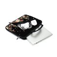 thumbnail image 4 of Funda para portátil XMBFZ 39 x 28 x 5 cm de neopreno con diseño floral, 4 of 6
