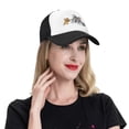 thumbnail image 3 of Tom And Jerry Hat, Truck Hat Adjustable Snapback, Baseball Cap With Mesh, Unisex Sports Cap, 3 of 9