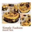 thumbnail image 4 of Naiovety Caja de teléfono Retro caja de joyería caja Musical caja de adorno en forma de corazón caja de música de teléfono antiguo para decoración Kits de decoración para fiestas Marrón Naiovety HA025202-02, 4 of 4