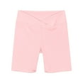 thumbnail image 3 of Cathalem Baby Girl Shorts Girls Bike Shorts Toddler Basic Summer Shorts Kids Dress Shorts Safety Shorts (Pink,7-8 Years), 3 of 4