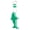 Green, variant on Floating Keyring Buoyant Fish Pendant Keychain Keeping Keys Secure for Water Activity Rafting Sailing Key Holder