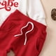 thumbnail image 4 of Gibobby Conjunto de Sudadera y Pantalón Otoño Invierno Niño Bebé Amor Impreso Camisa Blanca De Manga Larga Pantalones Rojos Conjunto De Dos Piezas(Blanco,3-6 Meses), 4 of 5
