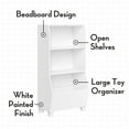thumbnail image 3 of RiverRidge Kids 23in Playroom Bookshelf with Toy Organizer 2 Open Shelves and 2 Blue Bins, 3 of 7