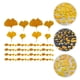 thumbnail image 4 of 108 hojas de ginkgo artificiales, simulación de hojas de ginkgo, adorno de hojas artificiales, 4 of 7