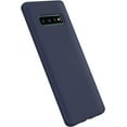 thumbnail image 3 of Galaxy S10 Plus Case,Liquid Silicone Dual Layer Hybrid Hard PC& Soft Silicone, Gel Rubber Bumper Slim Fit Shockproof Protective Phone Case, Phone Cover for Samsung Galaxy S10 Plus, Night Blue, 3 of 12