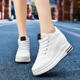 thumbnail image 2 of Win s Way Women's Elevator Mesh Sneakers, Thick Sole Height Increasing Platform Walking Shoes, 2 of 9