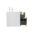 thumbnail image 4 of SERA Fleur Meuble-Lavabo de Salle de Bain Noyer, 4 of 7