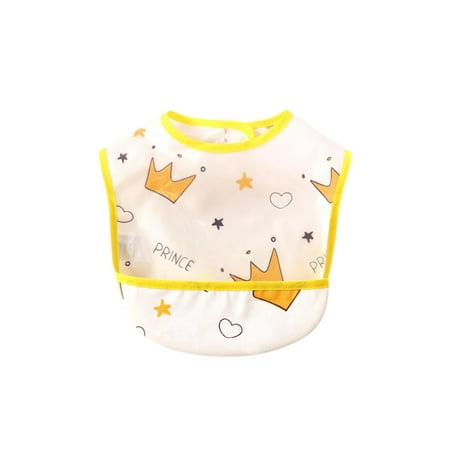 

Musuos Baby Bib EVA Waterproof Cartoon Pictures Free Adjustment Feeding Tool