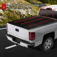 thumbnail image 5 of Truck Bed Tonneau Cover forTaco maSR5 5ft Bed, Hard Tri-Fold Truck Tonneau Cover Compatible with 2016-2023Taco maSR5acces scab5ft Bed, Black, 5 of 9