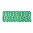 thumbnail image 1 of Fruit Computer Mouse Pad, Lemon Pattern Freshness Lemonade Juicy Vitamin Healthy Branches Graphic, Rectangle Non-Slip Rubber Mousepad Large, 31" x 12", Turquoise Yellow Green, by Ambesonne, 1 of 2