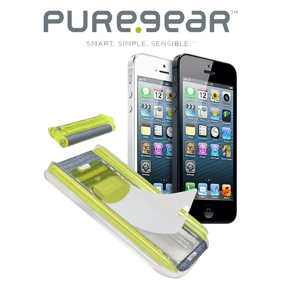 PureGear PureTek Roll-On Screen Shield Kit - Screen protector kit - clear - for Apple iPhone 5, 5s