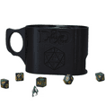 thumbnail image 2 of Simple Dice Tower with Built in Can Cozy, Dungeons & Dragons Dice Storage Box, Tabletop RPG Accessories, Spiral Staircase Dice Tower, 2 of 9