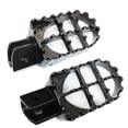 thumbnail image 5 of HTT Motorcycle Gunmetal Black Motocross MX Dirt Bike Racing Foot Pegs For Yamaha BW80 DT50 PW50 PW80 RT100 RT180 TT225S TT225T TTR110 TTR90 TW200 WR200 250 500 XT225 250 350 YZ125 250, 5 of 5