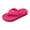 A Hot Pink, variant on Wovix Slippers For Women Lightweight Soft Thong Shoes Shower Beach Sandals Soft Sole Cushion Walking Indoor Outdoor Shoes