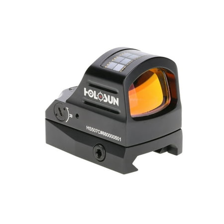 Holosun Reflex Sight 1x Selectable Reticle, Weaver-Style Mount, Matte (Best 1x Scope For Ar15)