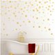 thumbnail image 4 of Calcomanías de pared de estrellas, 130 calcomanías, patrón de estrellas, pegatinas de pared DIY, decoración del hogar extraíble, vinilo metálico, pegatina decorativa de pared de lunares para bebés,, 4 of 8