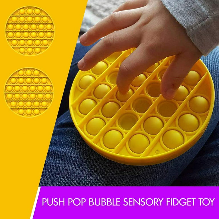 Anti-stress, Silicone Bubble Fidget Toys, Sensory Bubble Pop Toy For Adult  Kid, Squeeze Sensory Toys, Anti-stress Toys Fun Toy Gift (2pcs)
