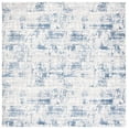 thumbnail image 2 of SAFAVIEH Amelia Carrie Abstract Area Rug, Blue/Gray, 3' x 3' Square, 2 of 12