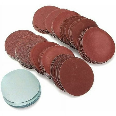 

100 Sanding Discs Sandpaper Sanding Polishing Abrasive Disc Ideal for Polishing (50mm)