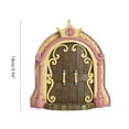 thumbnail image 2 of Puerta de hadas para árboles, jardín de hadas en miniatura, accesorios de decoración al aire libre, escultura artística de patio, decoración para pared de habitación de niños, árboles, 2 of 5