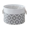 thumbnail image 2 of Cesta plegable para telas - Caja de tela gris para organización del hogar, ropa y juguetes, 13,78x9,84 pulgadas, 2 of 6