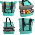thumbnail image 2 of Bolsas de almuerzo multifunción Picnic Beach Camping Food Aislamiento Ice Bag Cooler Bag Green brillar Electrónica, 2 of 4