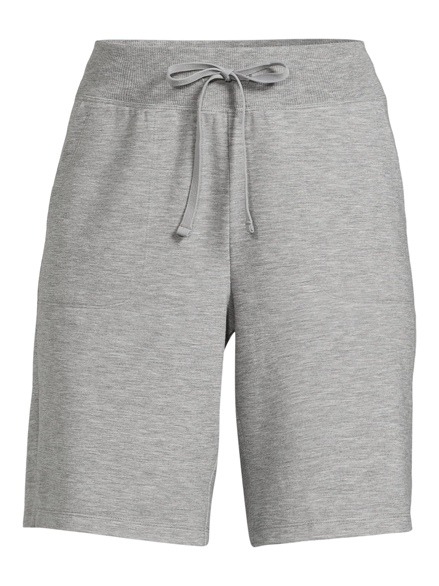 Athletic Works Women's and Women's Plus French Terry Bermuda Shorts, Sizes XS-4X