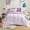 Purple Unicorns, variant on Sleep Zone Kids Comforter Set Twin Size, Jersey Knit 5 Pieces Bedding, Super Soft and Breathable Comforter with Sheets, Pillowcases (Purple Unicorns)