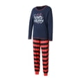 thumbnail image 3 of Kmbangi Tenue Parent-Enfant Rayée Imprimée Combinaison de Nuit à Manches Longues, 3 of 9