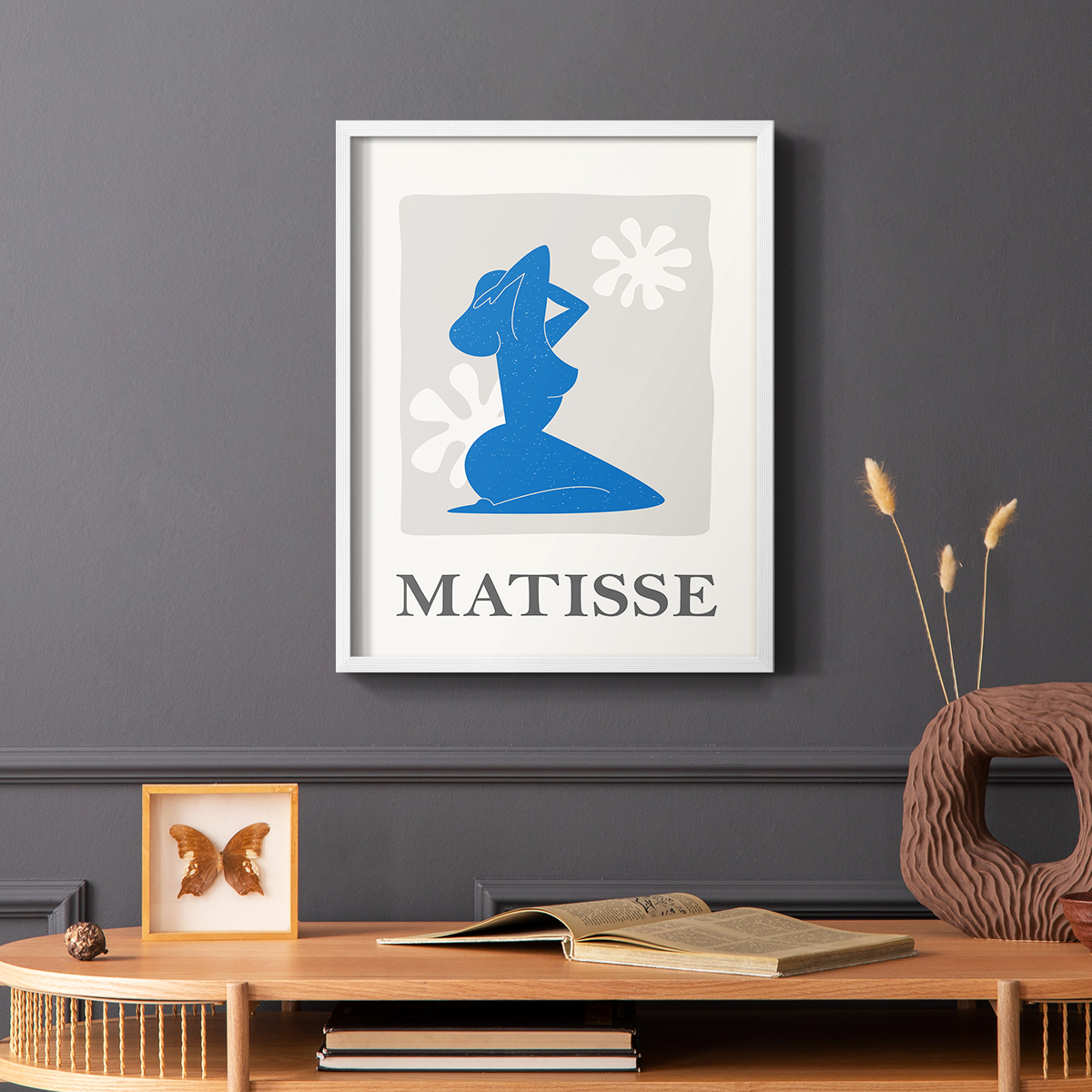 Matisse CCLXXI in Solid Wood 8 x 10 Framed Print