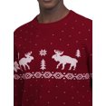 thumbnail image 3 of Chaps Mens Holiday Crew Neck Pullover Christmas Sweater, Sizes S - 2XL, 3 of 5