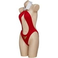 thumbnail image 2 of Women's Sexy Red Bikini Jumpsuit, 2 of 6