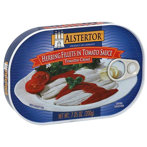 Alstertor Herring Fillets In Tomato Sauce, 7.05 oz (Pack of 10) by Generic